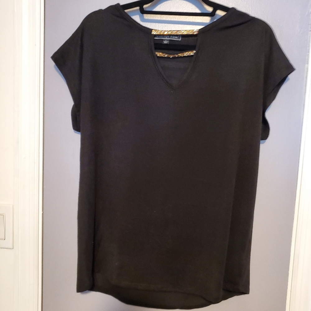 NWOT Vintage Rose Top medium